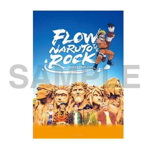 NARUTO THE ROCK Tour Poster