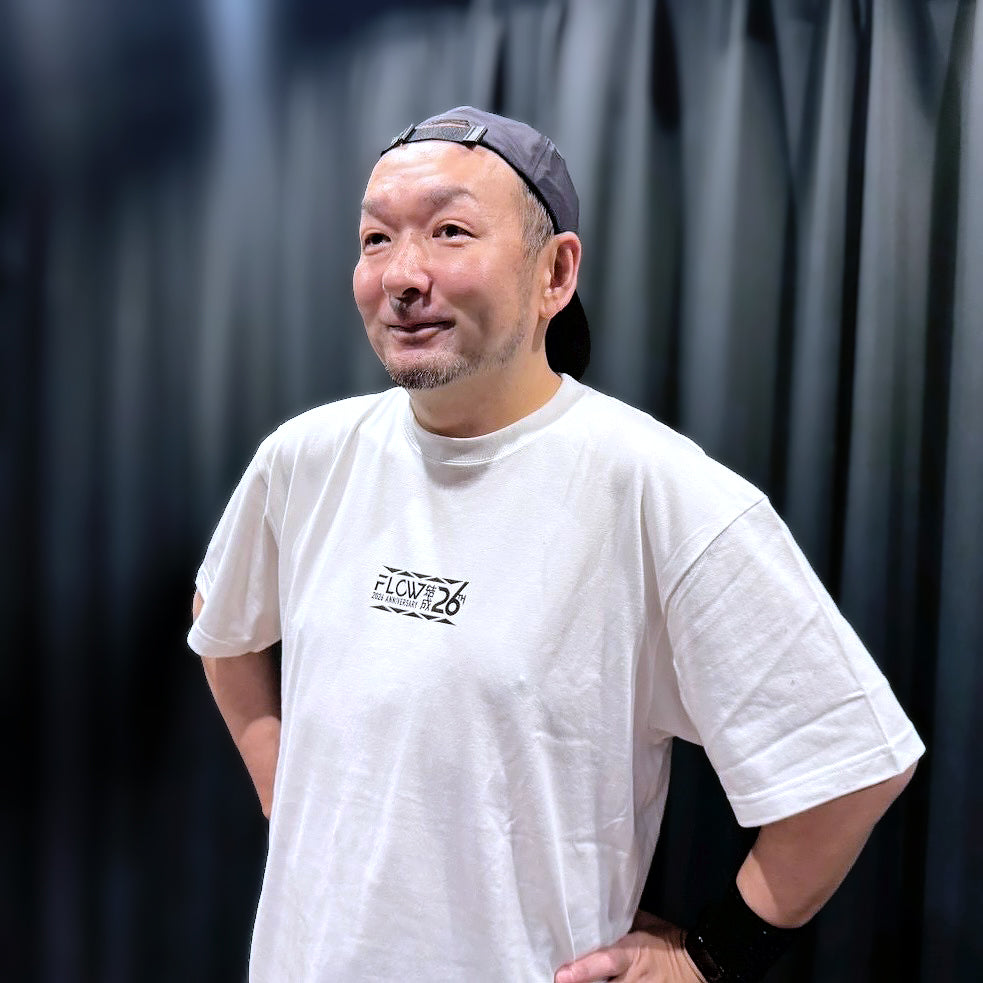 FLOW 26th anniversary T-shirt (white)