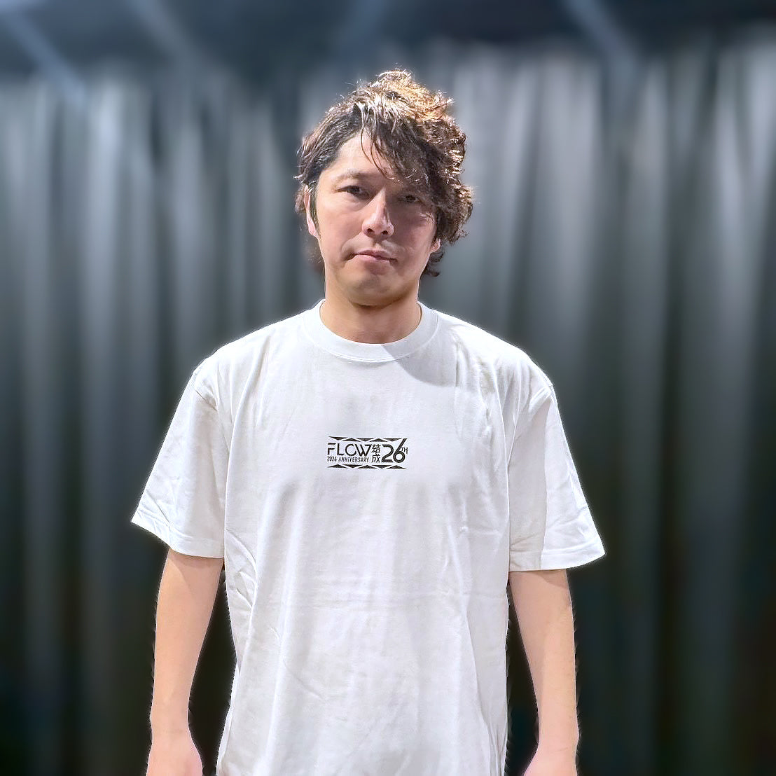 FLOW 26th anniversary T-shirt (white)